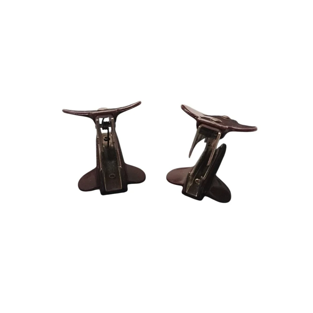 Vintage Staple Remover Brown‎ Lot of 2